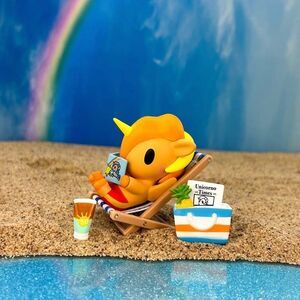 tokidoki Lil’ Lounge Unicorno from Fun in the Sun Unicorno Series